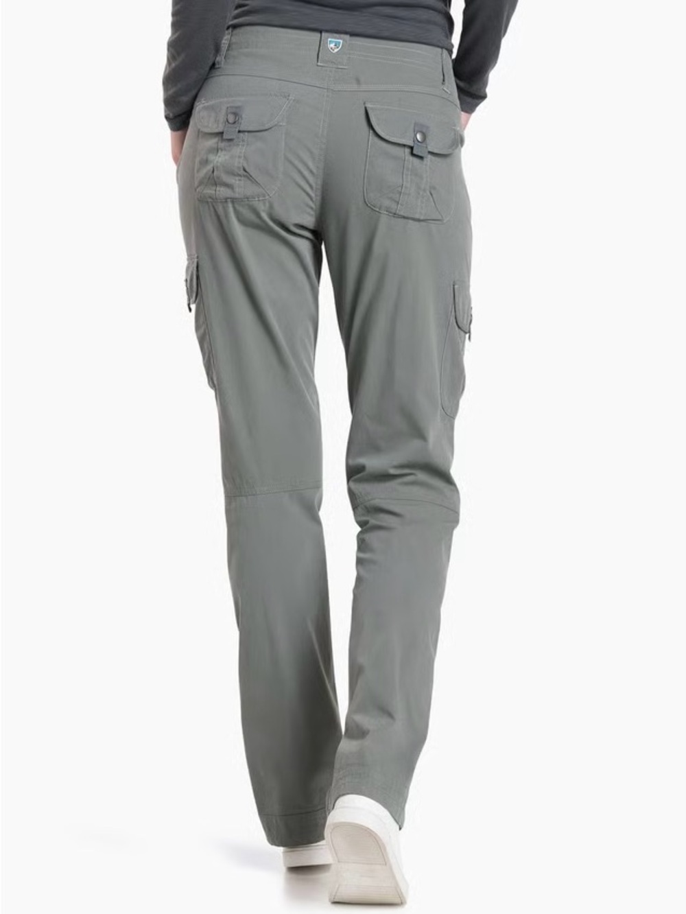 KUHL Pine Gray Splash Roll-Up Pant Active Outdoor Hiking Capri Bottoms Size 6 - Picture 9 of 10